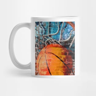Takumipark basketball art swoosh vs 14 - Basketball artwork Mug